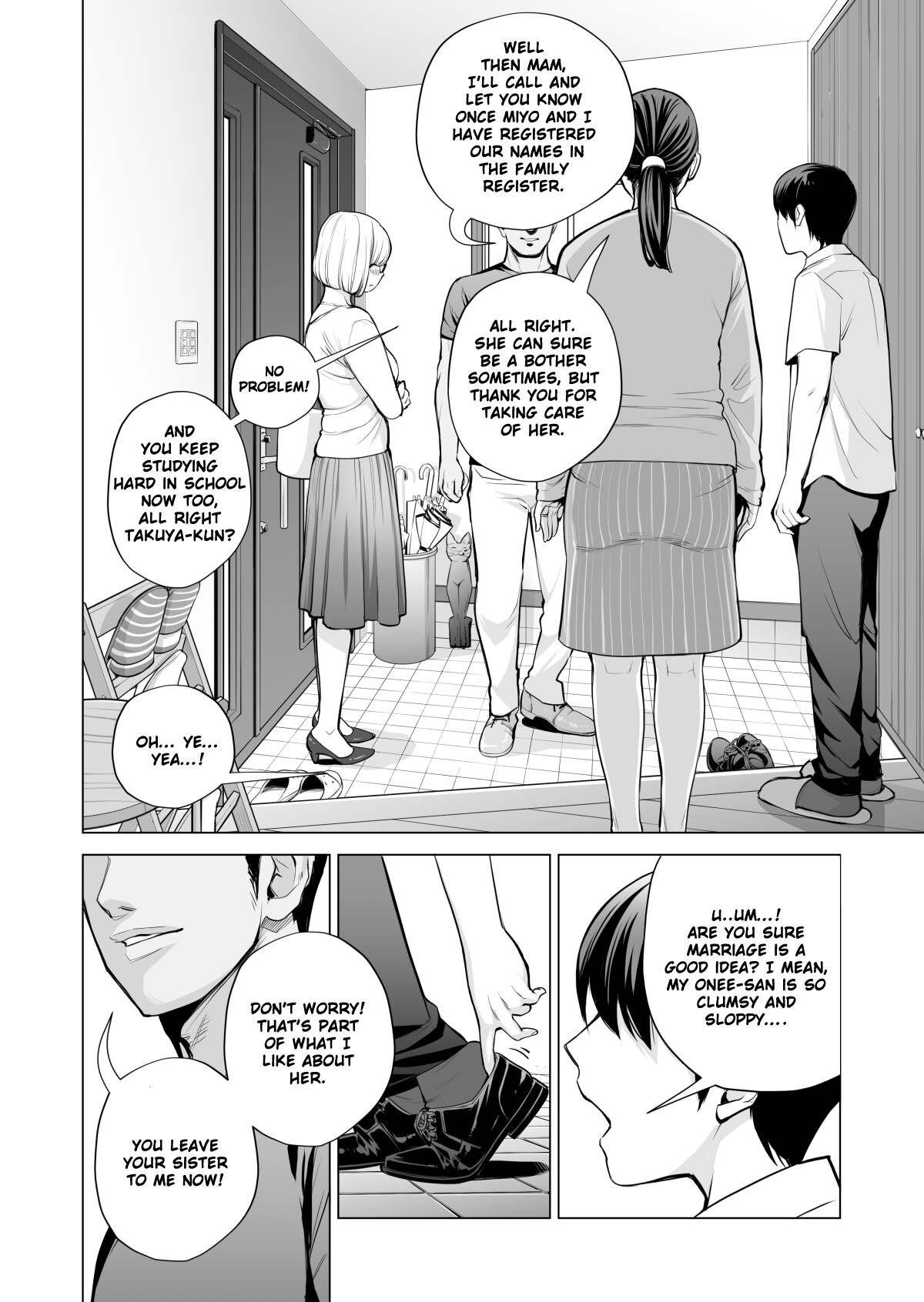 Hentai Manga Comic-Nureane ~Summer night having sex with my divorced sister~-Read-3